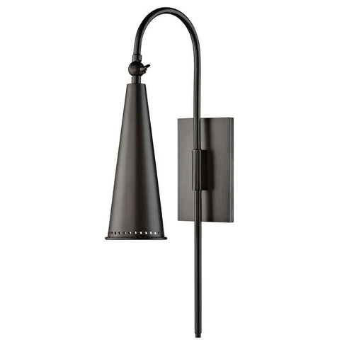 Hudson Valley Alva 1 Light Wall Sconce Model: 1300-OB
